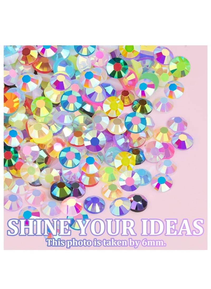 DAILYCHIC 24000Pcs Rhinestones Bedazzling Kit for Crafts with B7000 Jewelry Glue, Rhinestones with Gems Adhesive for Shoes Cloth Fabric for Crafting Diamond Nail Art Graduation Cap Decorations - Image 2